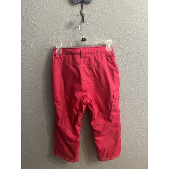 Minus Zero  Girls 6X Snow Pant Pink Water Resistant Snow Ski Sled - Picture 5 of 7